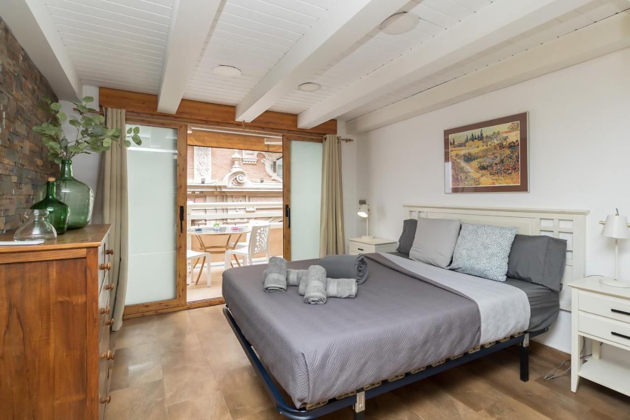 Apartmán Loft Con Terraza Centro Valencie Exteriér fotografie